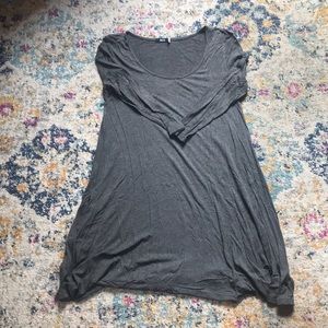 BDG (Urban Outfitters) Grey 3/4 Sleeve Dress